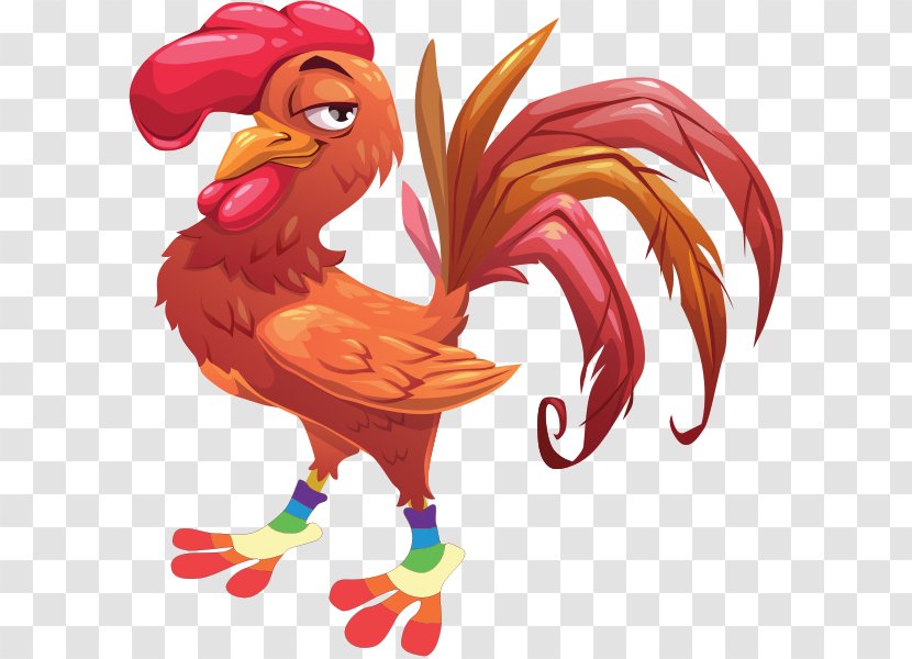 Rooster Illustration Chicken Vector Graphics Image Transparent PNG