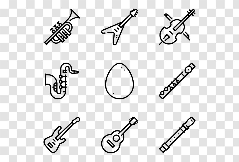 Musical Instruments String Art - Silhouette - Trombone Transparent PNG