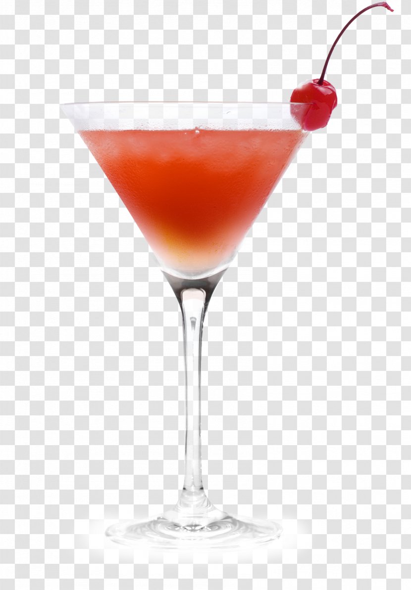 Cocktail Cosmopolitan Juice Sea Breeze Rose - Garnish Transparent PNG