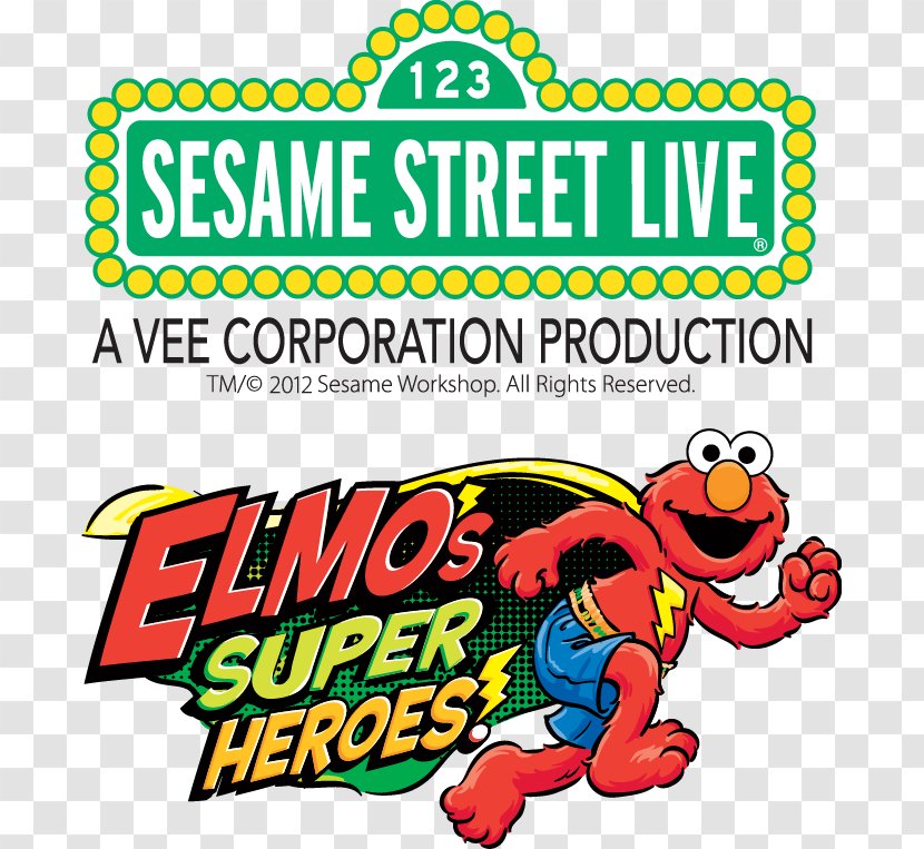 Elmo Grover Abby Cadabby Big Bird Sesame Street Live - Silhouette Transparent PNG