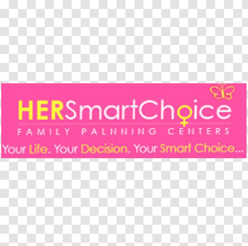 Her Smart Choice Gynecology And Abortion Clinic Logo Brand East Cesar E Chavez Avenue Font - Los Angeles - Day Transparent PNG