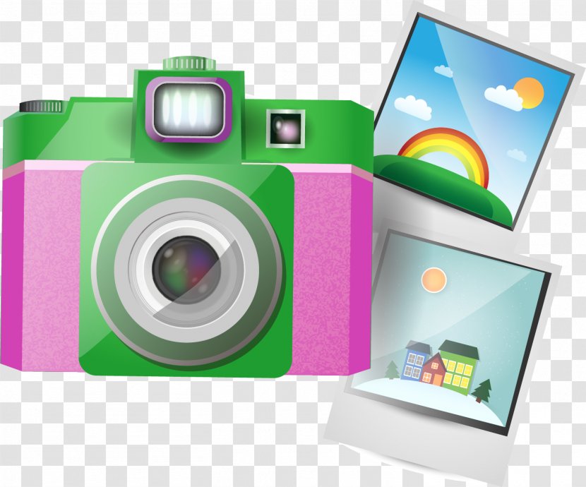 Digital Camera Euclidean Vector Photography - Cameras Optics Transparent PNG