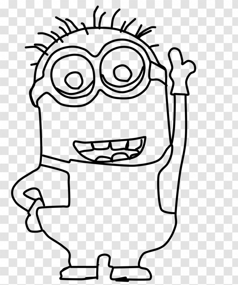 Bob The Minion Dave Stuart Coloring Book Minions - Flower Transparent PNG