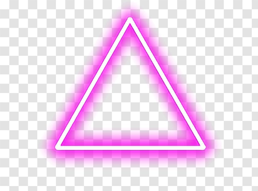 Triangle Android Neon - Editing Transparent PNG