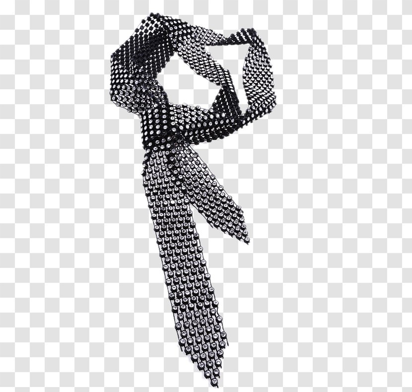 South Korea Fashion Accessory Sweater Necktie - Diamond-like Tie Chain Ornaments Transparent PNG