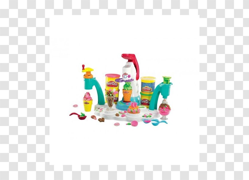 Play-Doh Ice Cream Amazon.com Toy Dough - Parlor - Play Doh Transparent PNG