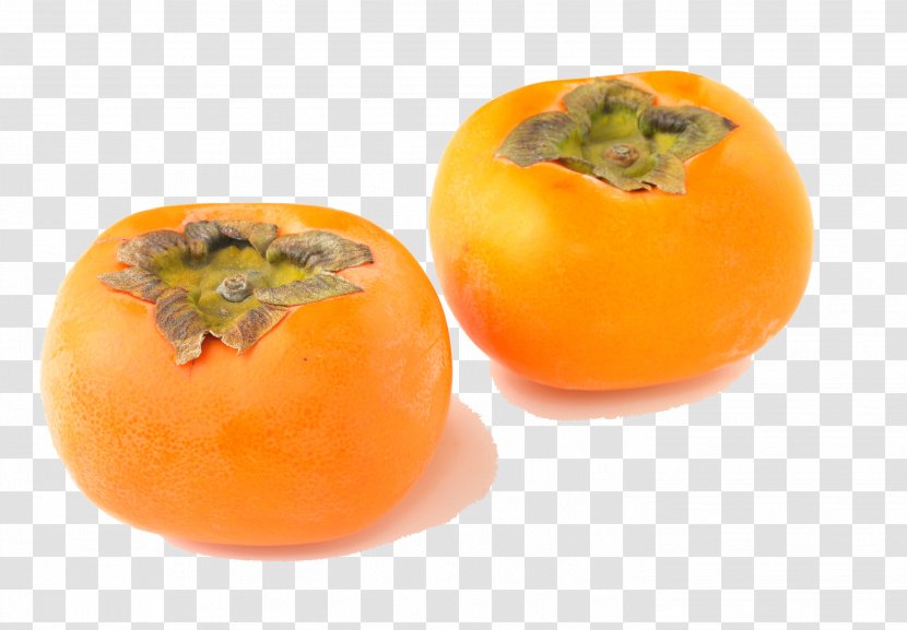 Persimmon Fruit Food - Orange - Two Transparent PNG