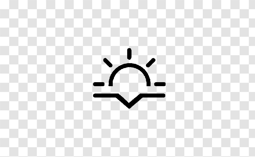 Sunrise Symbol Sunset - Icon Design Transparent PNG