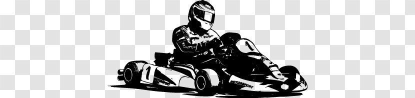 Go-kart Kart Racing Kartslalom Motorsport Race Track - Shoe - Monochrome Transparent PNG
