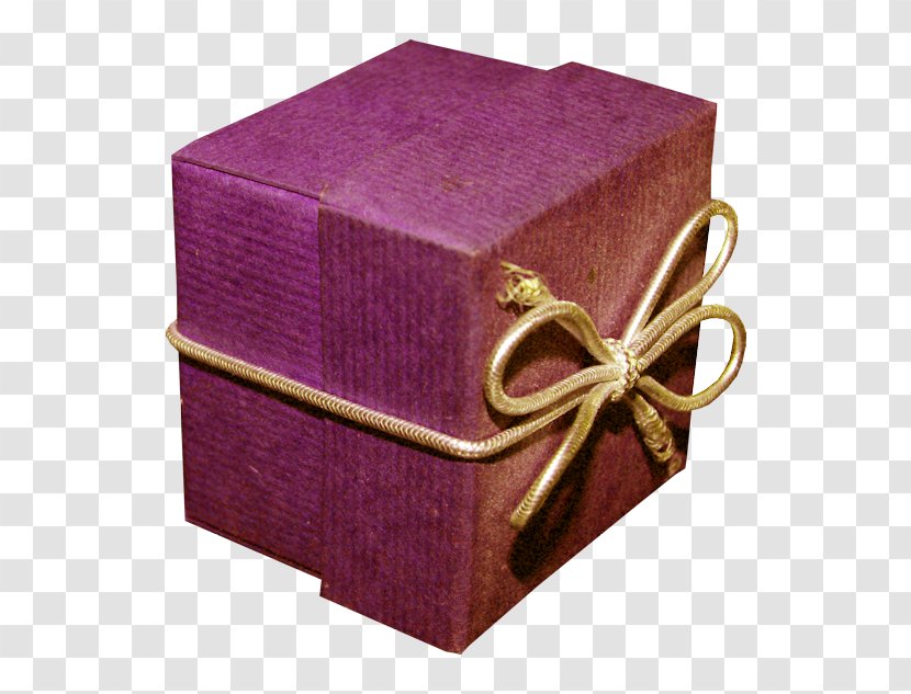 Box Purple Gift Bag - Pink Transparent PNG