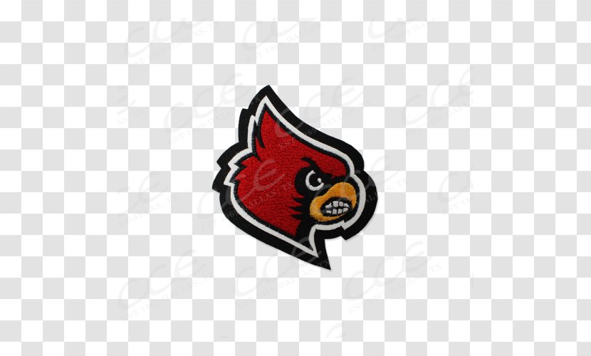 Cardinal Bird - Varsity Letter - Perching Transparent PNG