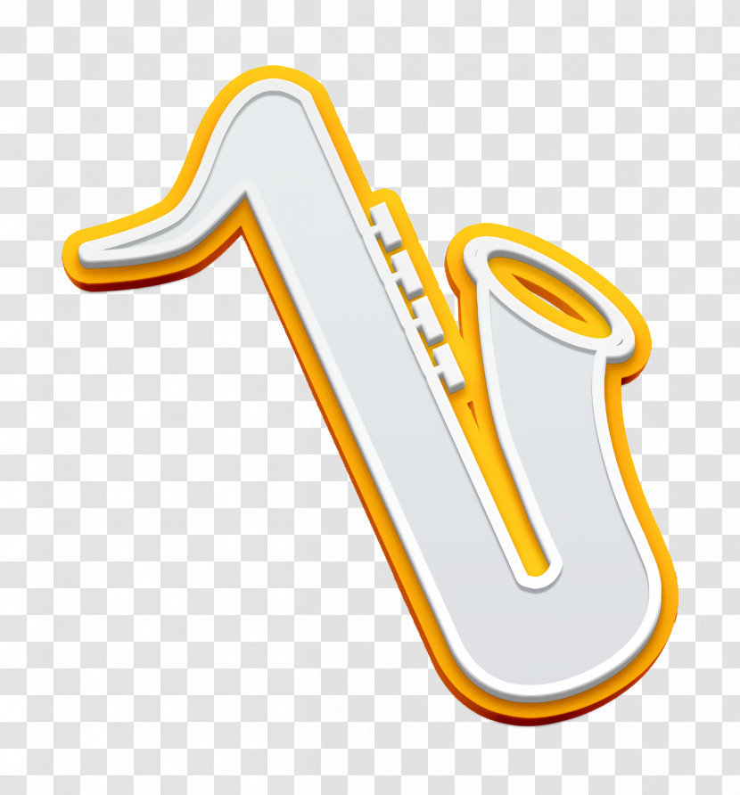 IOS7 Set Filled 1 Icon Jazz Saxophone Icon Music Icon Transparent PNG