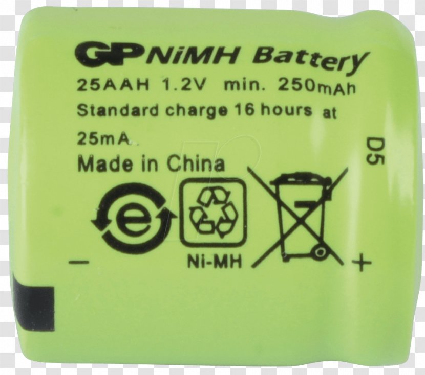 Nickel–metal Hydride Battery Rechargeable AAA Electric - Aa - Gp Transparent PNG