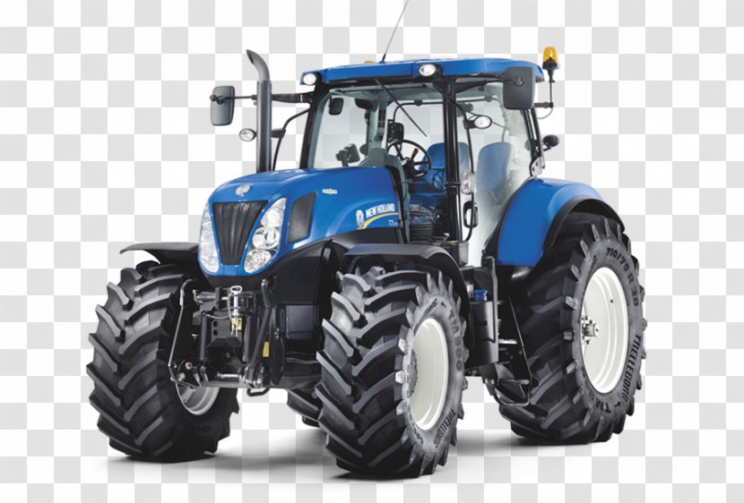New Holland Agriculture Ford N-Series Tractor Agricultural Machinery - Automotive Tire Transparent PNG