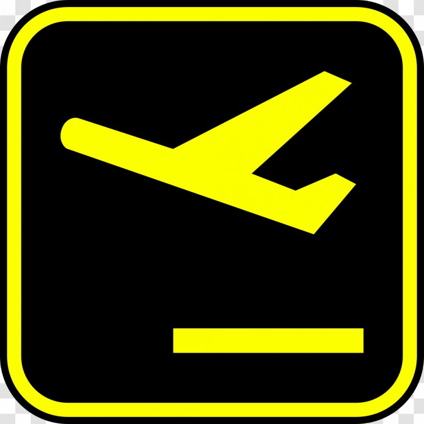 Airport Airplane Symbol - Triangle - New Arrival Transparent PNG