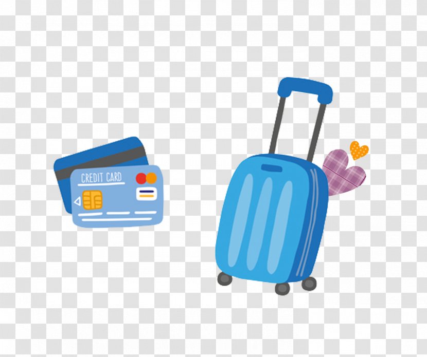 Taxi Travel - User Interface - Suitcases And Bank Cards Transparent PNG