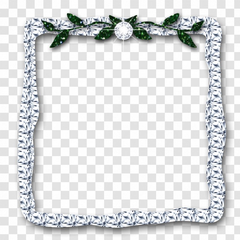 Tippy Toes Picture Frames Clip Art - Chain - Hydrangea Frame Transparent PNG