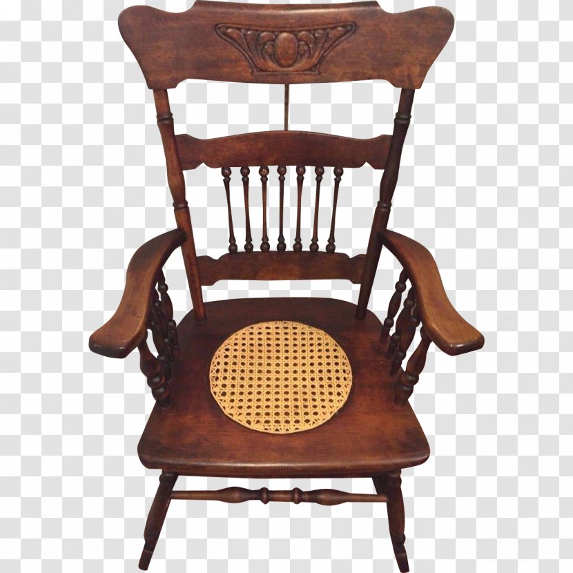 Rocking Chairs Deckchair Upholstery Antique Furniture - Chair Transparent PNG