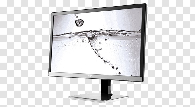 Computer Monitors AOC International 1080p LED-backlit LCD 4K Resolution - Ledbacklit Lcd - Aoc Transparent PNG
