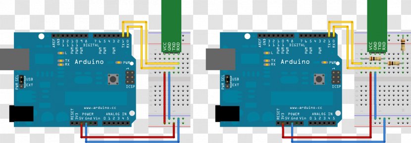 Arduino Pressure Sensor Electronic Circuit Blood Measurement - Lightemitting Diode - Voltage Divider Transparent PNG