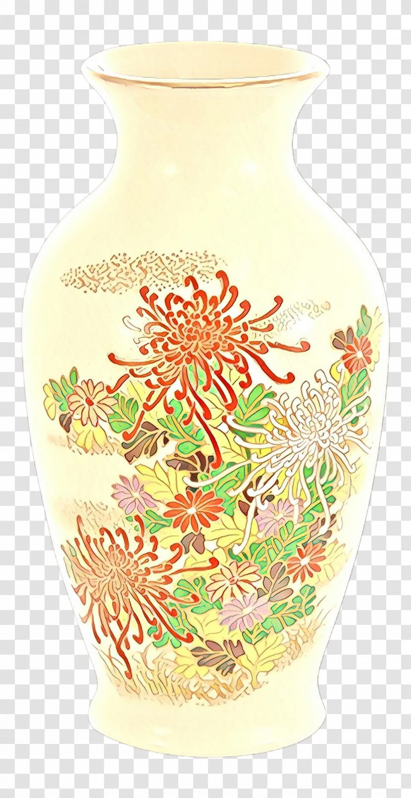 Vase - Ceramic - Interior Design Artifact Transparent PNG