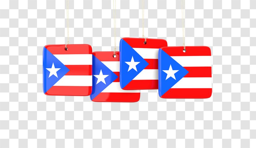 Embroidered Patch Flag Of Puerto Rico Machine Embroidery - Chenille Fabric Transparent PNG