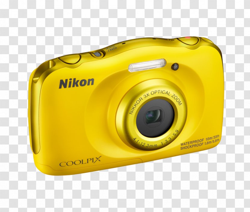 Nikon COOLPIX W100 Point-and-shoot Camera AW100 - Digital Transparent PNG