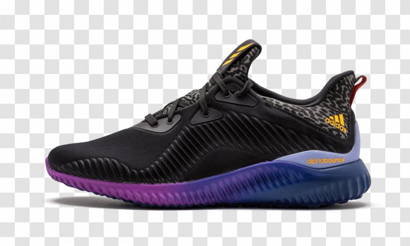 Adidas Stan Smith Sports Shoes Alphabounce M 11 Core Black / Purple B42351 Transparent PNG