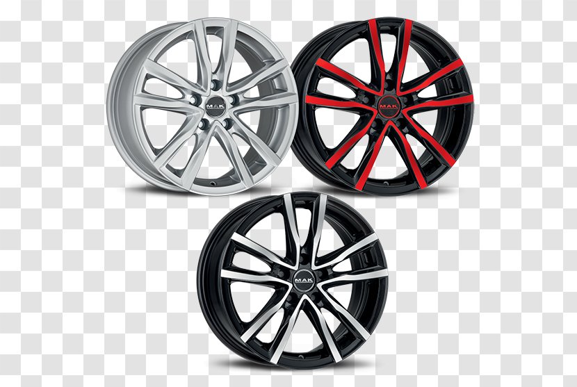 Car Rim Alloy Wheel Tire - Spoke Transparent PNG