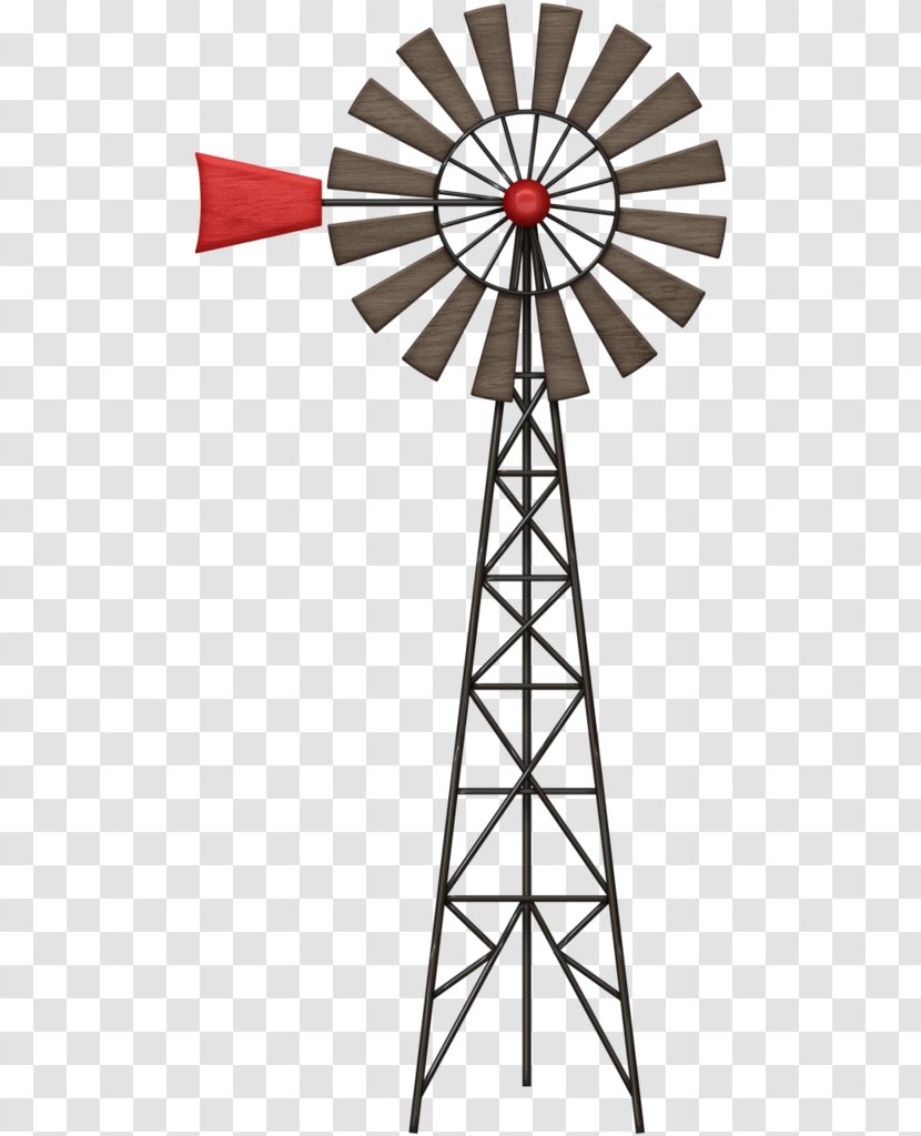 Wind Farm Windmill Windpump Clip Art - Turbine Transparent PNG