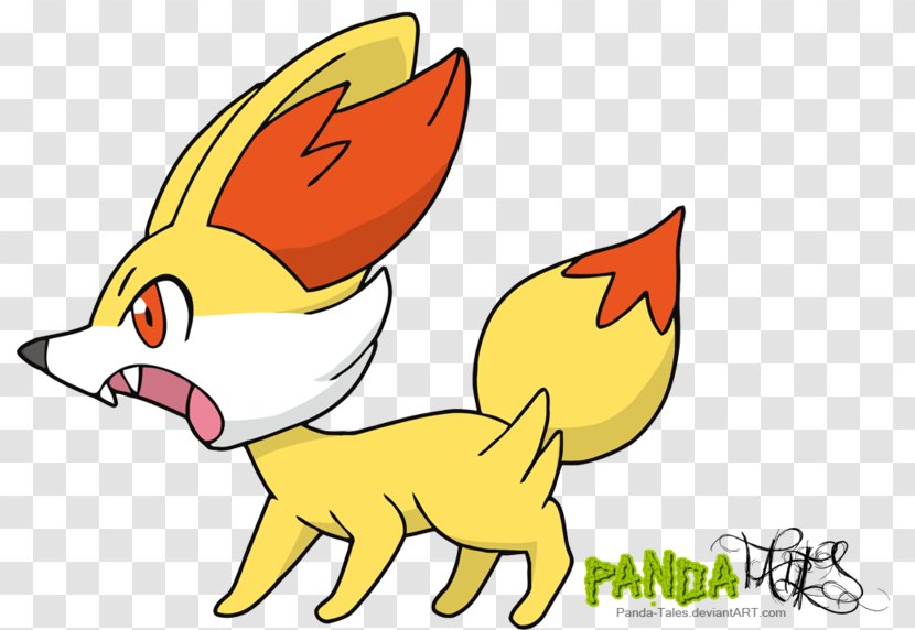 Red Fox Pokémon X And Y Fennekin Pikachu Clip Art - Beak Transparent PNG
