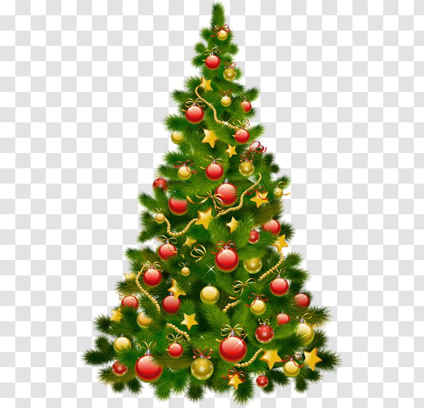 Christmas Tree Ornament Clip Art - Lights Transparent PNG