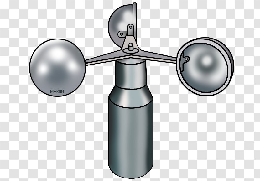 Anemometer Weather Station Wind Speed Rain Gauges Clip Art - Cliparts Transparent PNG