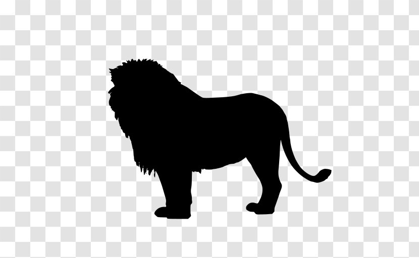 Lion Vector Graphics Silhouette Illustration Image - Carnivore - King Transparent PNG