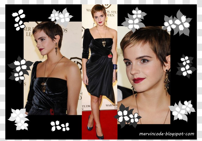 Emma Watson Long Hair Celebrity Socialite Carpet - Tree Transparent PNG