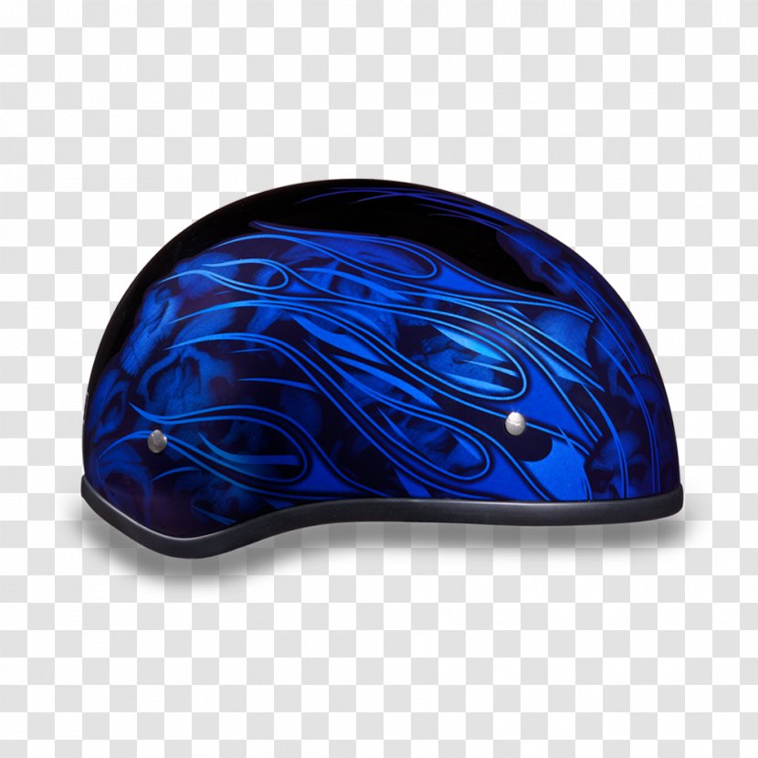 Bicycle Helmets Motorcycle Blue Product Design - Skull - Multi Part Transparent PNG
