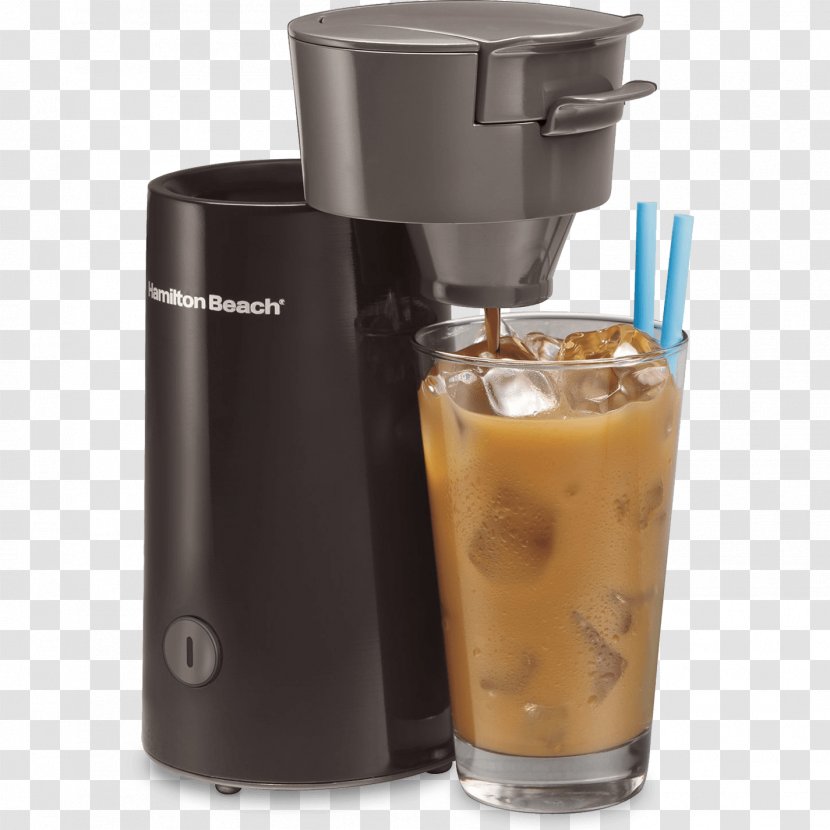 Iced Coffee Tea Cafe - French Presses - Ice Blended Transparent PNG