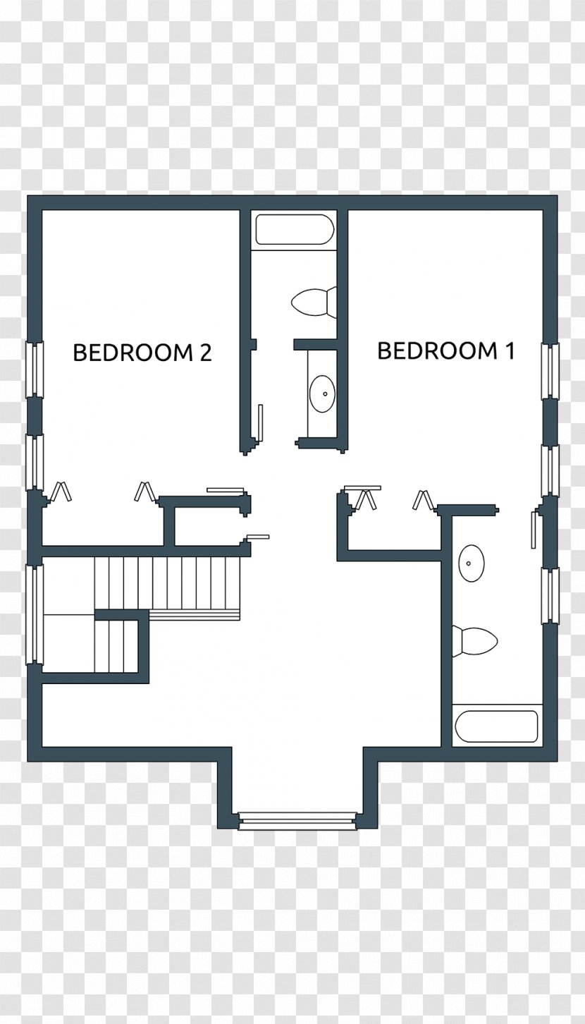 Floor Plan Line Angle - Structure Transparent PNG