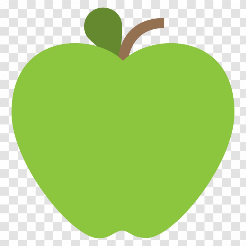 Apple Color Emoji Text Messaging Thumb Signal Sticker - GREEN APPLE Transparent PNG