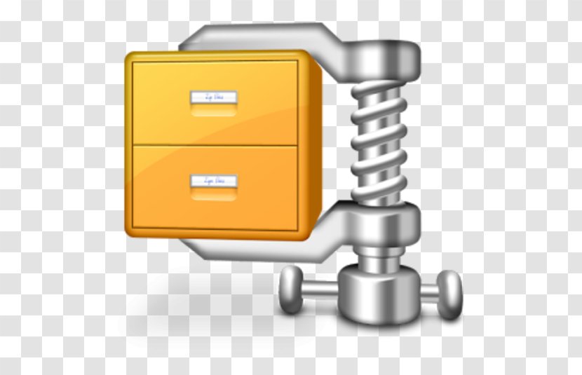 WinZip Data Compression MacOS - Tool - Zip Folder Transparent PNG