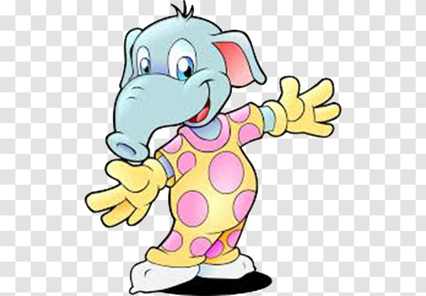 Pajamas Elephant Stock.xchng Clip Art - Cartoon - The In Clothes Transparent PNG