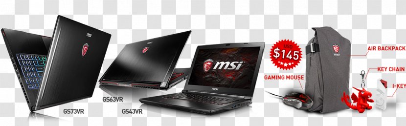 Laptop MSI Micro-Star International GeForce Intel Core I7 - Communication - Promotions Box Transparent PNG