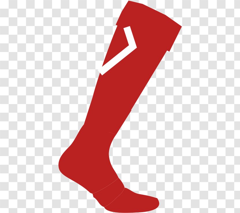 Red Background - Shoe - Carmine Sock Transparent PNG