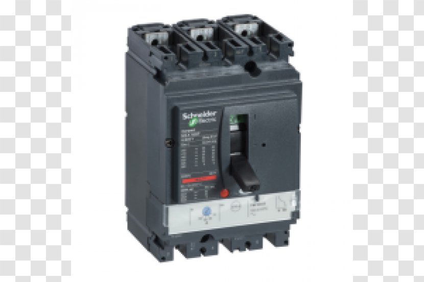 Circuit Breaker Schneider Electric Three-phase Power Electricity Appliance Classes - Merlin Gerin Transparent PNG