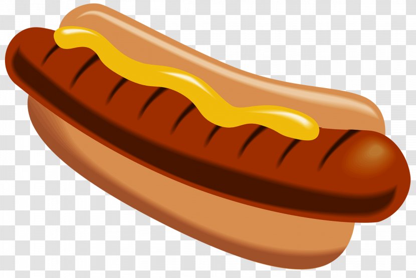Hot Dog Bun Hamburger Clip Art - Food - Bacon Transparent PNG