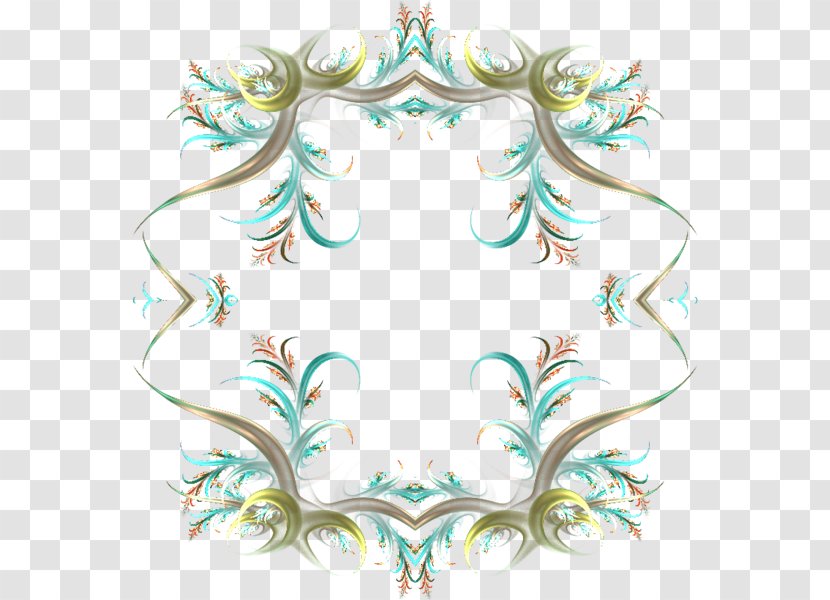 Green Feather Turquoise Clip Art - Symmetry Transparent PNG