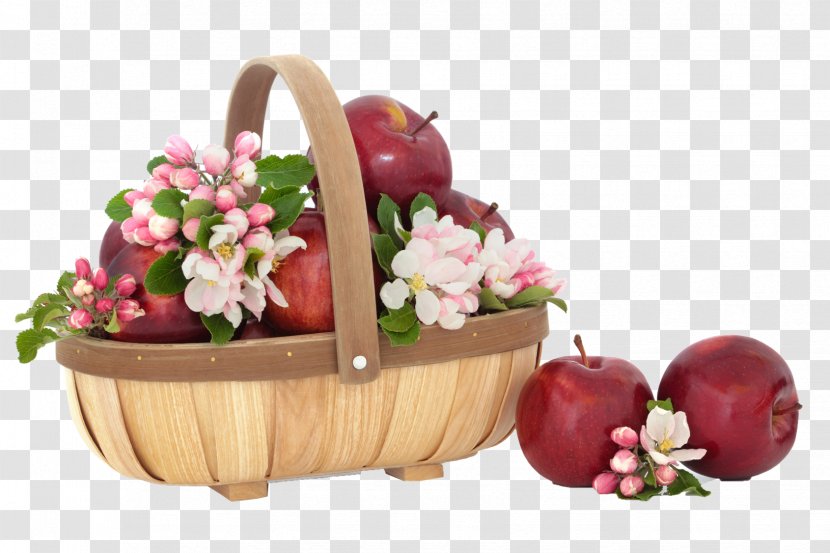 Nowruz Holiday Greetings New Year Message - Floral Design - Basket Of Apples Transparent PNG
