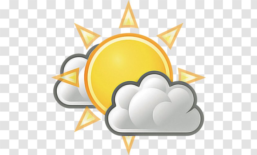 Yellow Clip Art Cloud Transparent PNG