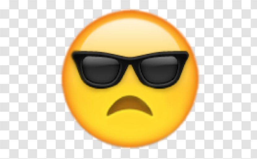 Emoji Sunglasses Smiley Emoticon Snapchat - Nose Transparent PNG