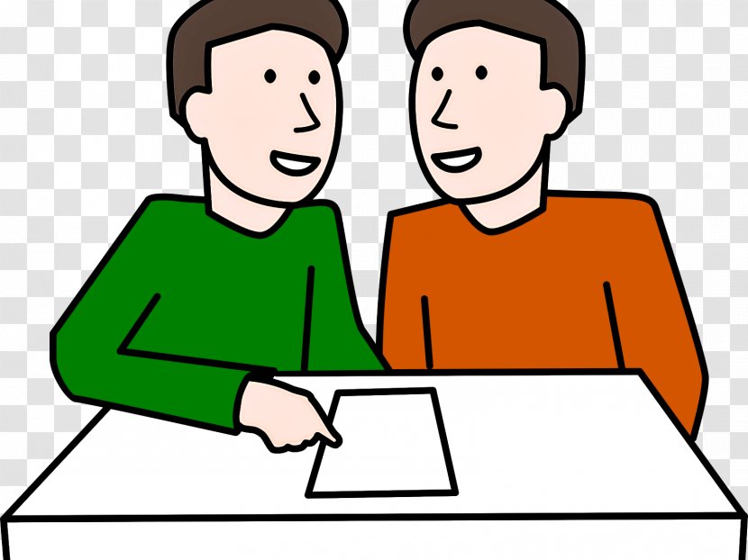 People White Cartoon Facial Expression Finger - Conversation - Head Social Group Transparent PNG